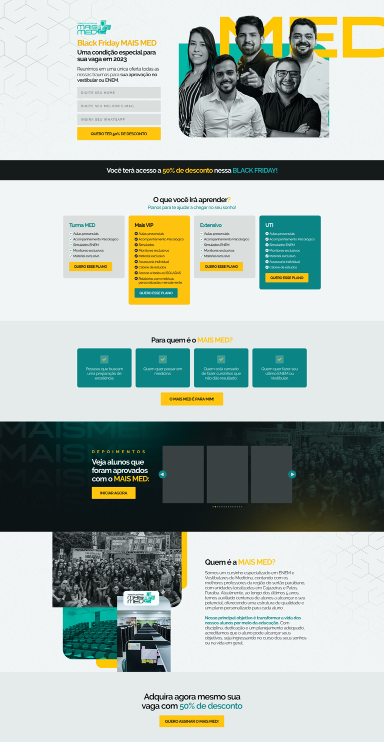 Curso Vestibular - MaisMED