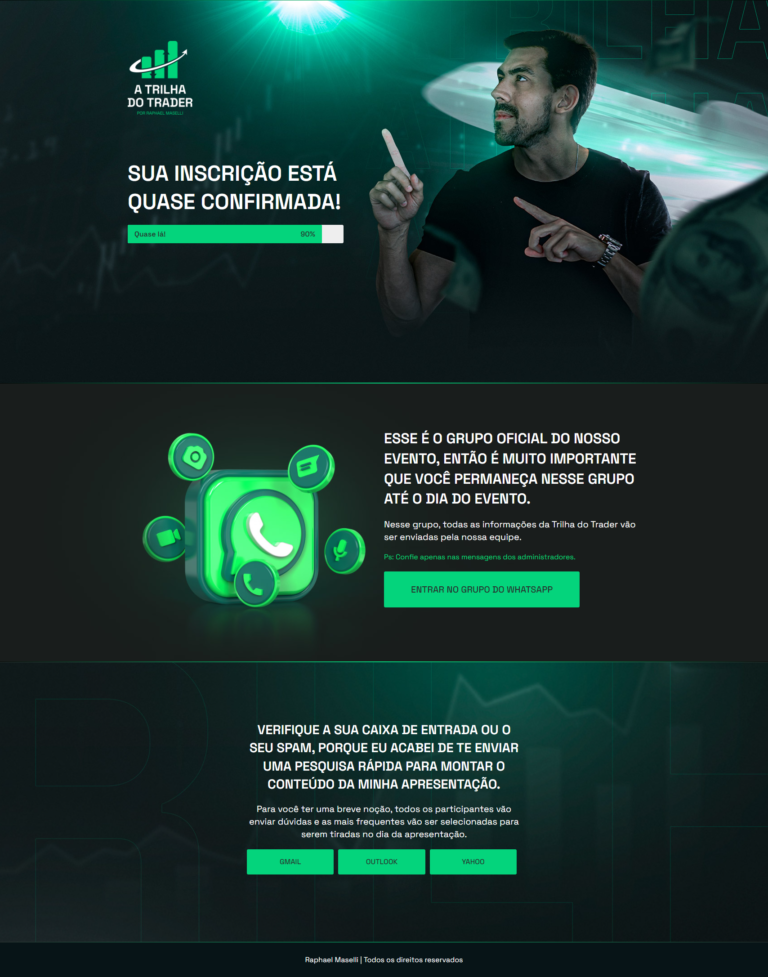 Página de Obrigado - Raphael Maselli